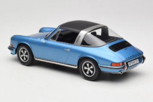 Porsche 911 S Targa Blue Metallic Norev 1:18 187646 Kovina – slika 7 od 8