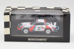 Porsche 911 SC #5 Martini B. Waldegaard / H. Thorszelius Safari Rally 1978 Minichamps 1:43 400786205 Kovina – slika 4 od 4