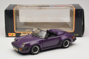 Porsche 911 3.2 Speedster Vijolična Maisto 1:18 50248 Kovina – slika 8 od 8