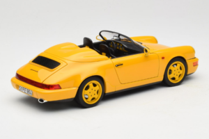 Porsche 911 964 Speedster Speed Yellow Norev 1:18 187130 Kovina – slika 3 od 8