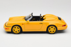 Porsche 911 964 Speedster Speed Yellow Norev 1:18 187130 Kovina – slika 4 od 8