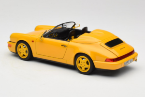 Porsche 911 964 Speedster Speed Yellow Norev 1:18 187130 Kovina – slika 7 od 8