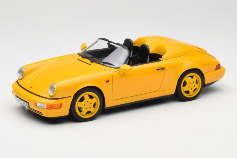 Porsche 911 964 Speedster Speed Yellow Norev 1:18 187130 Kovina
