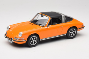 Porsche 911 T Targa Oranžna Norev 1:18 187220 Kovina – slika 2 od 8