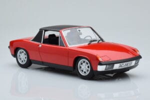 Porsche 914 1.7 Bahia Rdeč Norev 1:18 187690 Kovina – slika 4 od 7