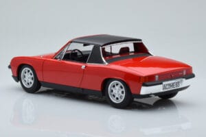 Porsche 914 1.7 Bahia Rdeč Norev 1:18 187690 Kovina – slika 5 od 7