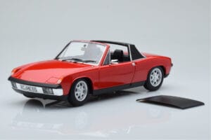Porsche 914 1.7 Bahia Rdeč Norev 1:18 187690 Kovina – slika 6 od 7