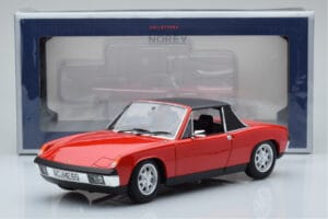 Porsche 914 1.7 Bahia Rdeč Norev 1:18 187690 Kovina – slika 7 od 7