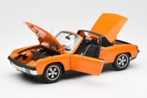 Porsche 914/6 Targa Oranžna AUTOart 1:18 77932 Kovina – slika 2 od 8