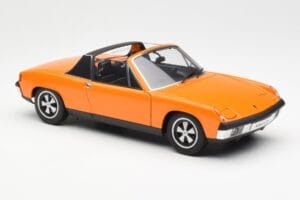 Porsche 914/6 Targa Oranžna AUTOart 1:18 77932 Kovina – slika 6 od 8