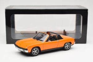 Porsche 914/6 Targa Oranžna AUTOart 1:18 77932 Kovina – slika 8 od 8