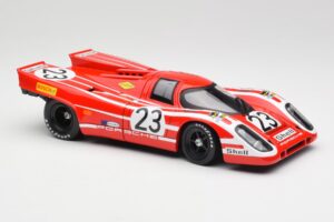 Porsche 917K #23 R. Attwood / H. Herrmann 24 Hours of Le Mans Winner 1970 Norev 1:18 187586 Kovina – slika 4 od 6
