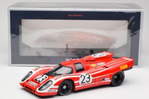 Porsche 917K #23 R. Attwood / H. Herrmann 24 Hours of Le Mans Winner 1970 Norev 1:18 187586 Kovina – slika 6 od 6