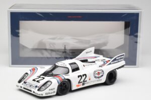 Porsche 917K #22 H. Marko / G. van Lennep 24 Hours of Le Mans Winner 1971 Norev 1:18 187588 Kovina – slika 6 od 6