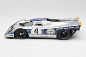 Porsche 917K Martini #4 V. Elford / G. Van Lennep 24 Hours of Daytona 1971 AUTOart 1:18 87182 Kovina – slika 4 od 8