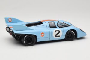 Porsche 917K #2 Gulf P. Rodriguez / J. Oliver 1000km Monza Winner 1971 Eagles Race 1:18 903008 Kovina – slika 2 od 6