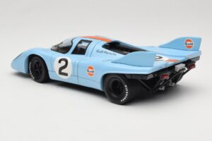 Porsche 917K #2 Gulf P. Rodriguez / J. Oliver 1000km Monza Winner 1971 Eagles Race 1:18 903008 Kovina – slika 3 od 6