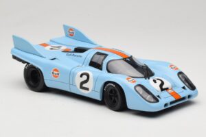 Porsche 917K #2 Gulf P. Rodriguez / J. Oliver 1000km Monza Winner 1971 Eagles Race 1:18 903008 Kovina – slika 4 od 6