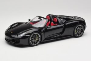 Porsche 918 Spyder Bazalt Črna Metalik Minichamps 1:18 110062431 Kovina