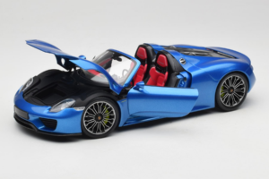 Porsche 918 Spyder Blue Metallic Minichamps 1:18 110062432 Kovina – slika 2 od 8