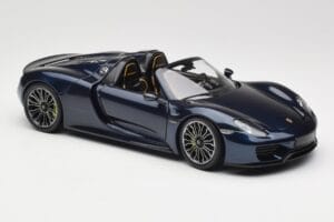 Porsche 918 Spyder Moder Metallic Minichamps 1:18 113062434 Kovina – slika 6 od 8