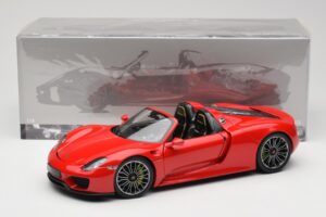 Porsche 918 Spyder Rdeč Minichamps 1:18 110062435 Kovina – slika 8 od 8