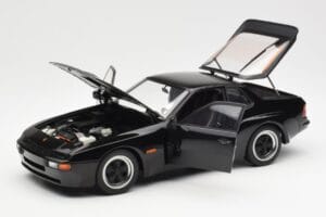 Porsche 924 Carrera GT Črn AUTOart 1:18 78001 Kovina – slika 2 od 8