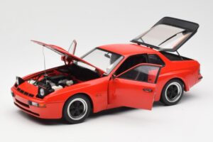 Porsche 924 Carrera GT Guards Rdeč AUTOart 1:18 78003 Kovina – slika 2 od 8