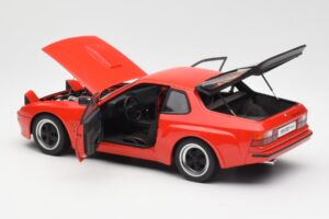 Porsche 924 Carrera GT Guards Rdeč AUTOart 1:18 78003 Kovina – slika 5 od 8