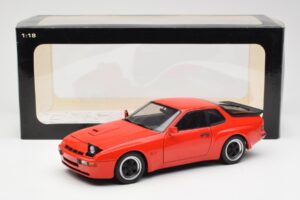 Porsche 924 Carrera GT Guards Rdeč AUTOart 1:18 78003 Kovina – slika 8 od 8