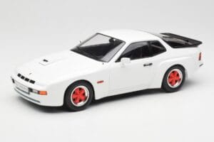 Porsche 924 Carrera GT Bel & Rdeče Platišča MCG 1:18 MCG18303 Kovina