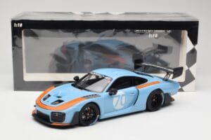 Porsche 935/19 Grello 77 Motorsport Gulf Minichamps 1:18 155067570 Kovina – slika 6 od 6