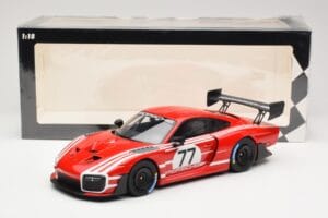 Porsche 935/19 Rdeč z Belimi Progami Minichamps 1:18 155067577 Kovina – slika 6 od 6