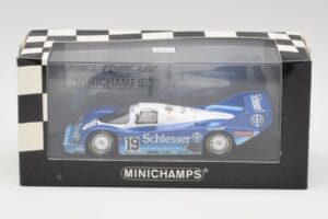 Porsche 956 #1 Brun S. Bellof / T. Boutsen Hockenheim 1985 Minichamps 1:43 430856699 Kovina – slika 4 od 4