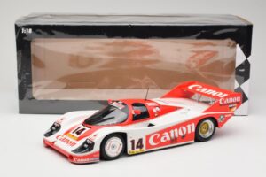 Porsche 956K #14 K. Rosberg / J. Lammers Canon Racing 3rd Place 1000km Nürburgring 1983 Minichamps 1:18 155836614 Kovina – slika 6 od 6