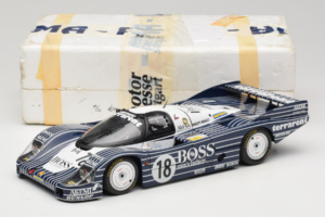 Porsche 956L BOSS #18 24 Hours of Le Mans 1983 Minichamps 1:18 180836918-O1 Kovina – slika 8 od 8