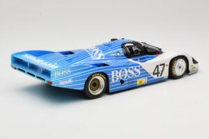 Porsche 956L #47 Hugo Boss V. Merl / H. Grohs / A. Plankenhorn 24 Hours of Le Mans 1984 Minichamps 1:18 183846947 Kovina – slika 3 od 8