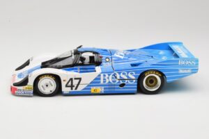 Porsche 956L #47 Hugo Boss V. Merl / H. Grohs / A. Plankenhorn 24 Hours of Le Mans 1984 Minichamps 1:18 183846947 Kovina – slika 4 od 8