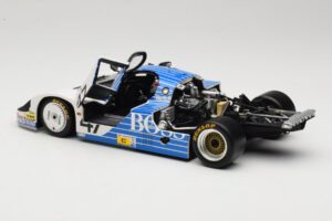 Porsche 956L #47 Hugo Boss V. Merl / H. Grohs / A. Plankenhorn 24 Hours of Le Mans 1984 Minichamps 1:18 183846947 Kovina – slika 5 od 8