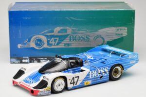 Porsche 956L #47 Hugo Boss V. Merl / H. Grohs / A. Plankenhorn 24 Hours of Le Mans 1984 Minichamps 1:18 183846947 Kovina – slika 8 od 8