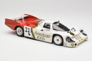 Porsche 956L #33 D. Hobbs / G. Gartner / J. Edwards 24 Hours of Le Mans 1985 Minichamps 1:18 183856933 Kovina – slika 6 od 8