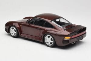 Porsche 959 Dark Red Metallic Minichamps 1:18 155066204 Kovina – slika 4 od 6
