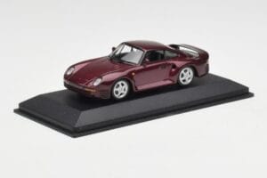Porsche 959 Dark Red Metallic Minichamps 1:43 400062525 Kovina – slika 2 od 4