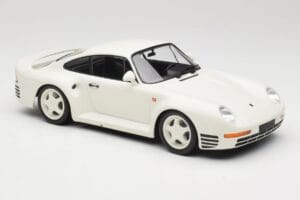 Porsche 959 Grand Prix White Minichamps 1:18 155066202 Kovina – slika 4 od 6