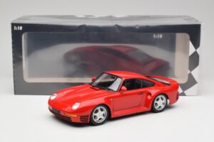 Porsche 959 Guards Rdeč Minichamps 1:18 155066200 Kovina – slika 6 od 6