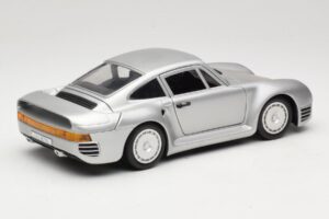 Porsche 959 Srebrna Tonka 1:18 2221 Kovina – slika 3 od 8