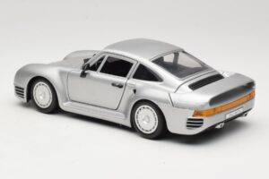 Porsche 959 Srebrna Tonka 1:18 2221 Kovina – slika 7 od 8
