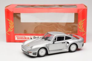 Porsche 959 Srebrna Tonka 1:18 2221 Kovina – slika 8 od 8