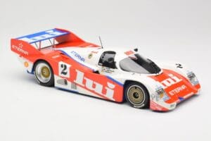 Porsche 962 #2 Brun Motorsport J. Mass / O. Larrauri 1000km Nürburgring 1987 Minichamps 1:18 155876502 Kovina – slika 4 od 6