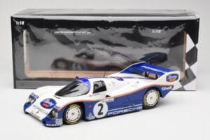 Porsche 962 #2 H-J. Stuck / D. Bell Team Porsche AG Winners 1000km Hockenheim 1985 Minichamps 1:18 155856502 Kovina – slika 6 od 6